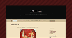 Desktop Screenshot of latrium.fr