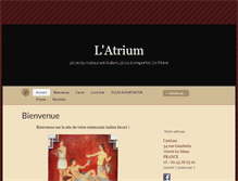Tablet Screenshot of latrium.fr